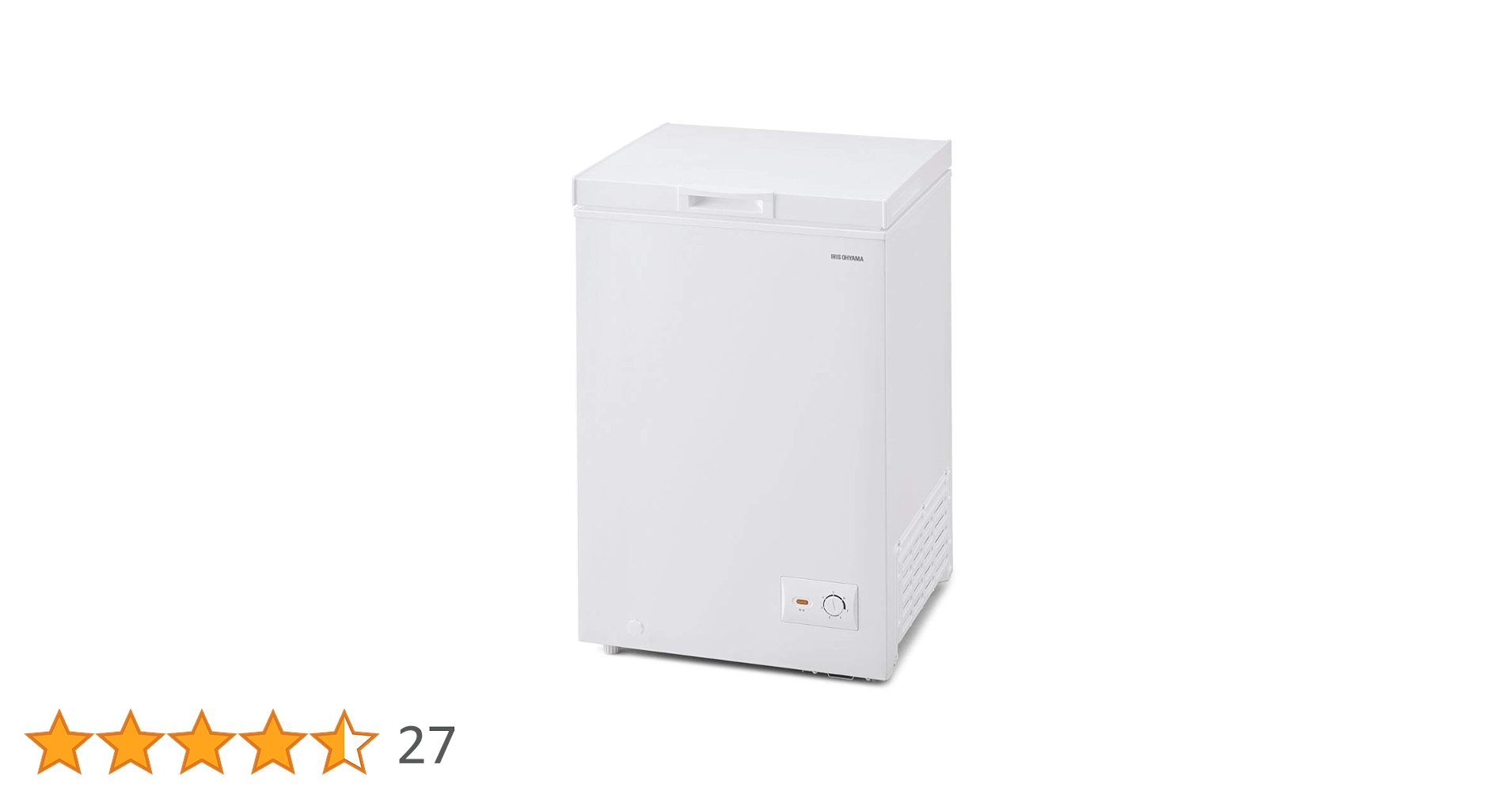 新品 IRIS OHYAMA 上開き冷凍庫 ICSD-10B-W 100L Amazon.co.jp: アイリスオーヤマ 冷凍庫 100L 上開き ICSD-10B-W